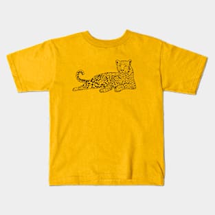 leopard print design Kids T-Shirt